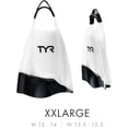 thumbnail image 6 of TYR Hydroblade Swim Training Fins, Clear, X-Large, 6 of 6