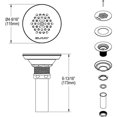 thumbnail image 2 of Elkay LKVR18 Vandal Resistant Drain, 2 of 2