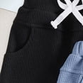 thumbnail image 6 of NOLDARES Toddler Baby Boys Shorts, Summer Cotton Shorts for Kids, Childrens Jogger Pants for Holiday(Black,0-6 Months), 6 of 7