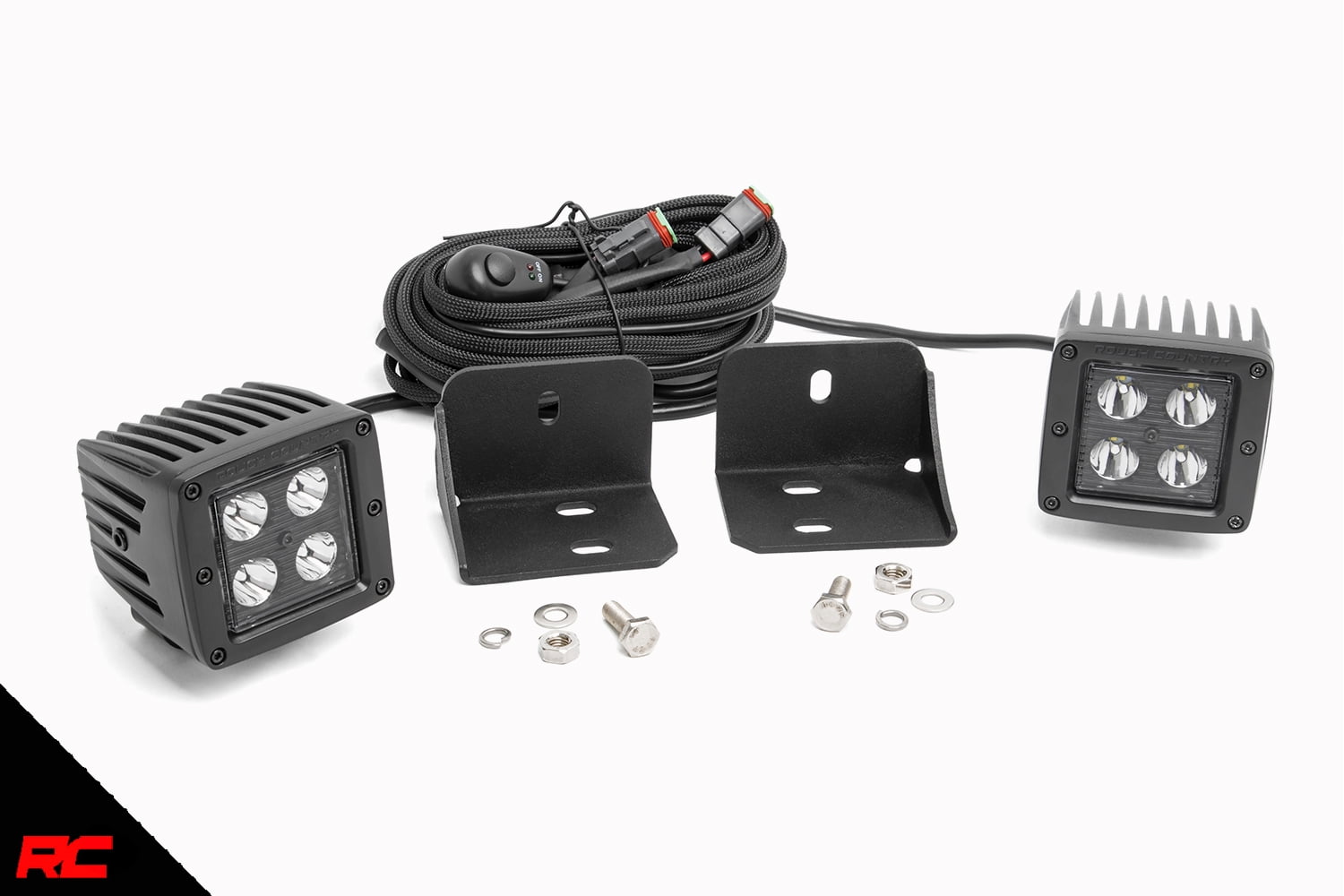 Rough Country LED Light Kits compatible w/ 20162019 CANAM Defender