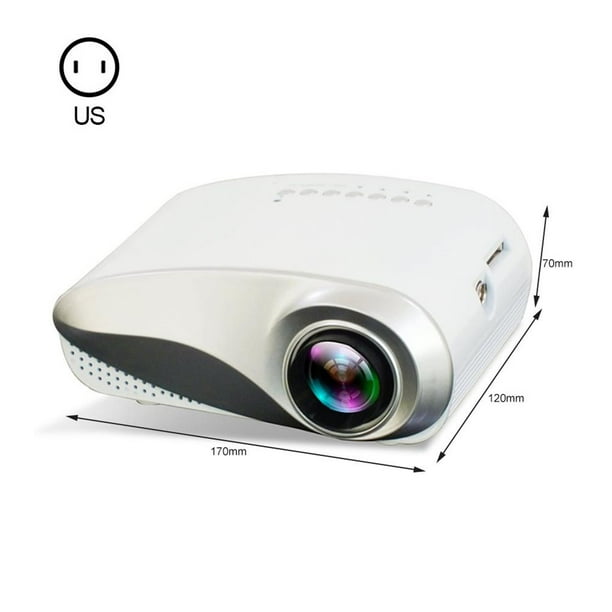 Mini Proyector Led Portátil 1080P 3D Hd Multimedia Home Theater Usb Vga Compatible Con Hdmi Tv Sistema De Cine En Casa Speravity EL012974-00