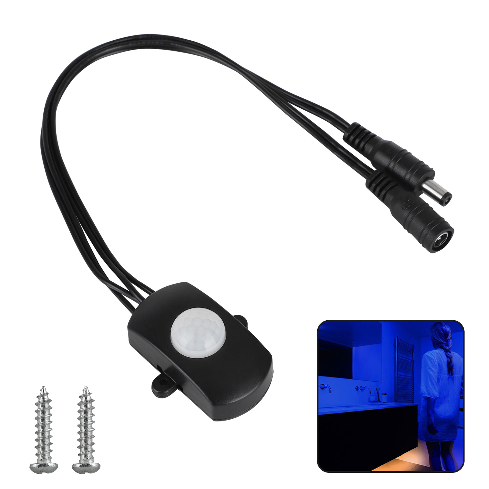 Eeekit Dc 12v To 24v Mini Pir Motion Sensor Switch