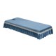thumbnail image 2 of Hoja de mesa de Cubierta De Sábana De De Spa Reutilizable Con Orificio De Respiración Facial Gris Azul, 2 of 7
