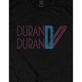 thumbnail image 3 of Duran Duran - Camiseta Logotipo Doble de Algodón para Adultos Unisex (Negro), 3 of 3