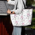 thumbnail image 7 of Xecao Cute Poodle Dog for versatile beach bag for women includes zipper pockets and waterproof material, ideal for vacations and adventures., 7 of 7