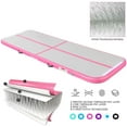 thumbnail image 4 of Fbsport Pink 3m*1m*0.1m Kids Inflatable Air Track Tumbling Gymnastic Mat Floor Home Training Yoga W/ Pump, 4 of 12