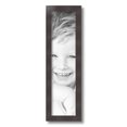 thumbnail image 2 of ArtToFrames 5x20" Sloped Dark Walnut Picture Frame, Brown Wood Poster Frame, with Regular Glass and 2 (FBPL-4820), 2 of 7
