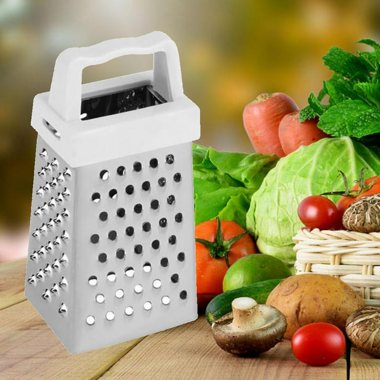 Kitchen Handheld 4 Sides Fruit Vegetable Grater Peeler Box Slicer