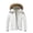 #301-White, variant on Ceisia Men Thick Fleece Lined Warm Winter Puffer Coat With Hood Casual Outerwear White XL Gift