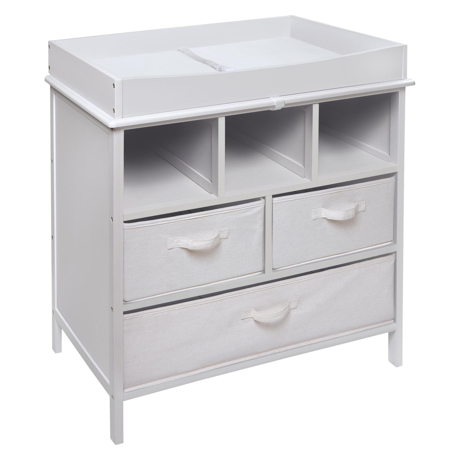Badger Basket Estate Baby Changing Table White Com