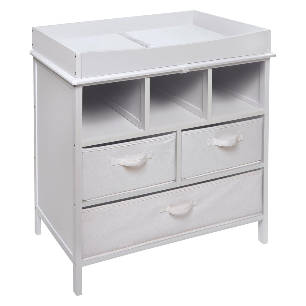 Badger Basket Estate Baby Changing Table, White