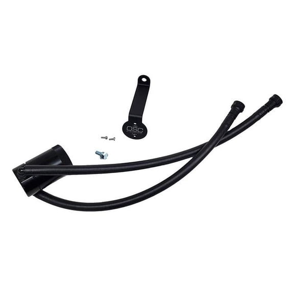 JL 20-23 Chevy Silverado/GMC Sierra 2500/3500 6.6L Drivers Side Oil Separator 3.0 - Black Anodi