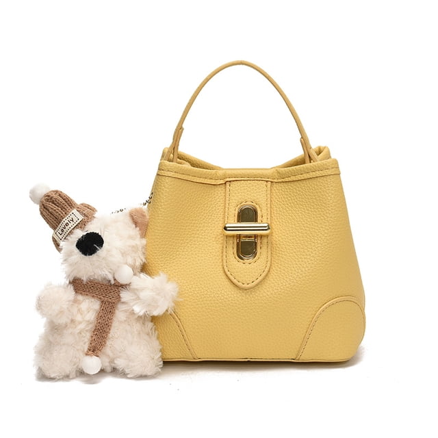 Bolso bandolera portátil con estampado de lichi de alta calidad para mujer, moderno y versátil, bolso de mensajero moderno y de tendencia, 2025