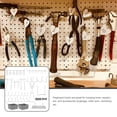 thumbnail image 3 of RENACLIPY 140Pcs Peg Board Organizer Accessories Assorted Color for Garage Organization, 3 of 8