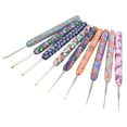 thumbnail image 3 of Crochet Hooks, Knitting  Set Ergonomic Design Comfortable Handle DIY Making Light Weight Attractive Colors  For Weaving For Handicrafts Gift, 3 of 8