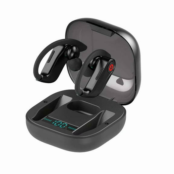 Wireless Earbuds, Bluetooth 5.0 Sport Headphones IP7 Waterproof TWS Earhooks Headset with Charging Case Stereo Sound CVC6.0 Noise Cancelling Wireless Earphone for Running Gym