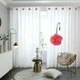 thumbnail image 5 of Dusknt Resin Rose Shower Curtain Hook (Add Che240805511 Attribute) Rose Red, Hooks,, 5 of 9