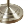 thumbnail image 3 of Pemberly Row Iron Metal Floor Lamp with Glass Shade in Antique Brass, 3 of 8
