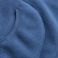 thumbnail image 5 of CYRBOKO Toddler Boys Fleece Jackets, Hoodless Long Sleeve Casual Thermal Winter Coats Blue Size 3-4 T, 5 of 5