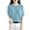 Green, variant on Women's Knit Short Sleeve Top Diamond Pattern Crew Neck Lightweight Pullover Sweater Blouse