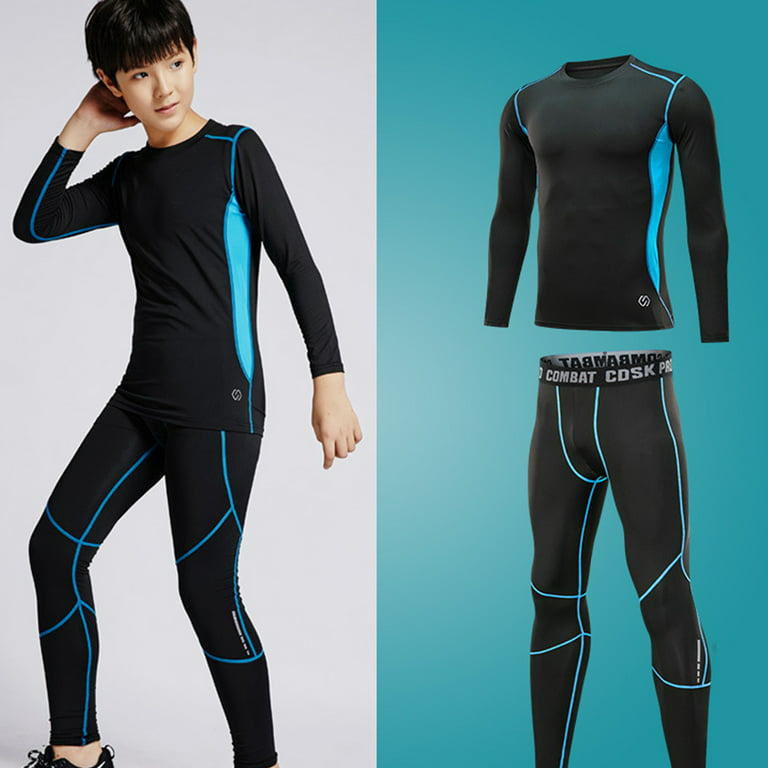 Tight Thermal suit for Children Compression Sports Suit Boys