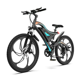 Walmeck Electric Bicycle 500W Motor 26" Fat Tire With 48V/15Ah Li-Battery S05-1