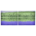 thumbnail image 3 of Green Forest and Lake 27"x24" Linen Look Cafe Curtain Set with Privacy and UV Protection, 3 of 8