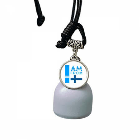 

I Am From Finland Art Deco Fashion Wind Chimes Bell Car Pendant