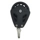 thumbnail image 2 of Rueda de polea de cable de acero inoxidable de nailon con cojinete interior práctico y suave y silencioso. Negro, 2 of 9