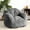 Dark Gray, variant on COZONY 3.3FT Bean Bag Chair for Kids & Teens – Pre-Filled, Ultra Soft Foam Lounge Chair, Round Floor Sofa for Bedroom, Playroom, Living Room