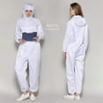 thumbnail image 2 of PENGXIANG Vêtements de Protection Réutilisables Anti-Poussière et Antistatiques avec Ouverture Frontale Zippée, 2 of 4