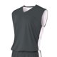 thumbnail image 1 of Camiseta sin mangas reversible para adultos con control de la humedad GRAFITO/ BLANCO S A4 N2320, 1 of 1