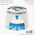 thumbnail image 2 of Catit Stainless Steel Top Cat Drinking Fountain, 2-L, 2 of 2