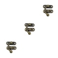 thumbnail image 4 of Scienceny Candado antiguo Cerradura de gancho Cerradura Hebilla oculta de protección Capturas Decoración Herrajes para muebles de Type1 NO1, 4 of 6
