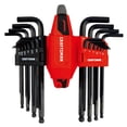 thumbnail image 1 of Juego de llaves hexagonales CRAFTSMAN, llave Allen universal en L a T, 20 piezas, 1 of 8