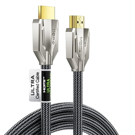 8K HDMI Cable 6.6ft  Ultra HD HDMI 2.1 Cable 48Gbps High Speed HDMI Adapter Cord Supports 4K@120Hz 8K@60Hz for PC  Monitor  PS4/PS5  Xbox Fire Stick 8K HDMI Cable 6.6ft  Ultra HD HDMI 2.1 Cable 48Gbps High Speed HDMI Adapter Cord Supports 4K@120Hz 8K@60Hz for PC  Monitor  PS4/PS5  Xbox Fire Stick