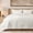 Bright White - Refined Channel, variant on EVERGRACE Channel Stitch 100% Cotton Quilt Set Queen Size, Pre-Washed Cotton Sateen Coverlet Bedspread, 3-Piece Soft & Breathable Bedding Set with 2 Shams for All Seasons, Stone Taupe