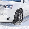 thumbnail image 3 of Snow Chains for Car – 10 Pack Tire Anti-Skid Chains, Heavy Duty Winter Traction Cables | Icy Snow Storm Driving Safety, Minivan Caravan SUV Wheel Grip, Emergncy Road Assistance, 3 of 9