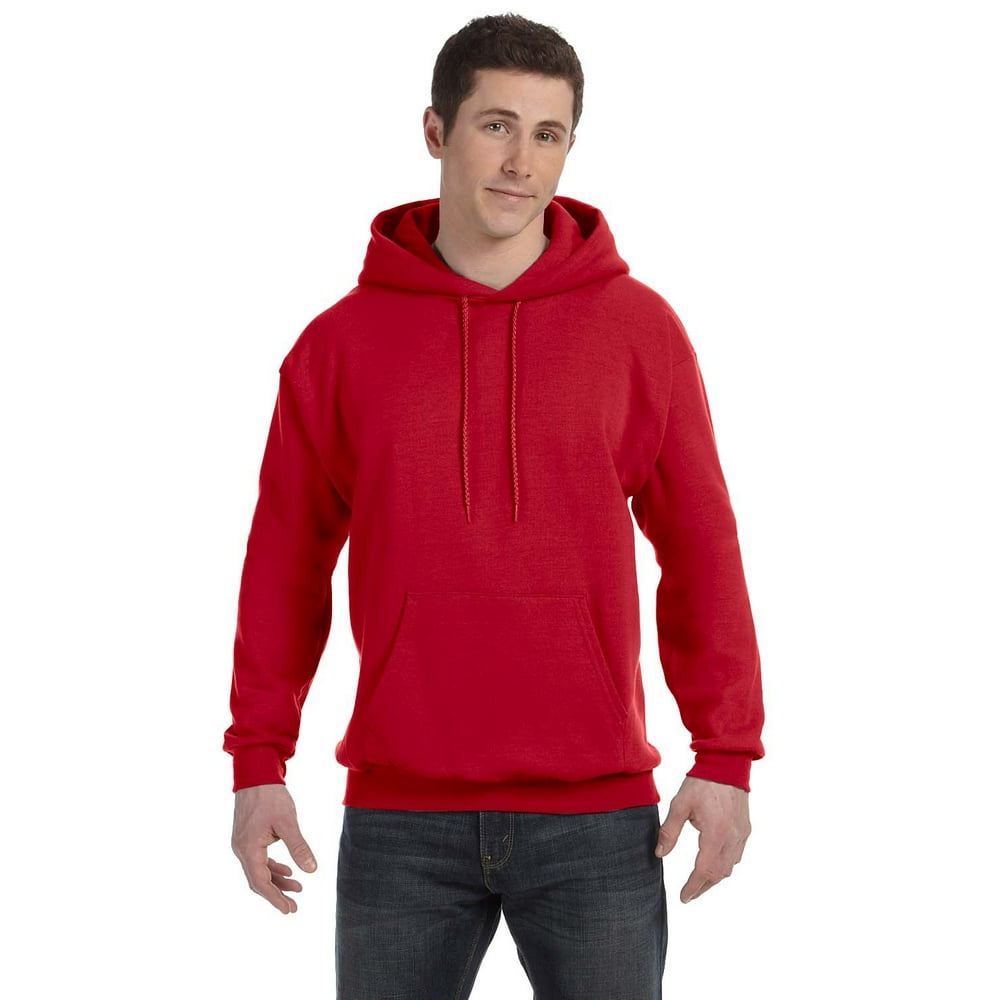 hanes women's red sweatshirt