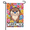 Garden Flag-3, variant on Pansy Bee Garden Flag 12×18in Double Sided Spring Floral Pollinator Friendly UV Protected Fade Resistant Weatherproof Decor For Outdoor Porch Lawn Patio Yard Home
