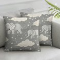 thumbnail image 3 of Toddler Pillowcase Boys, Kids Pillow Cover for Sleeping,  Elephant Set Fit Pillow Sized  Travel Pillowcase, Envelope Closure, Soft Breathable, 3 of 7