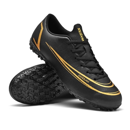 FULORIS Outdoor Men Soccer Cleats Low Top Football Shoes Trainer Sneakers