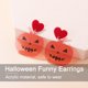 thumbnail image 3 of Pendientes de la serie Halloween, pendientes de fiesta de Halloween., 3 of 5