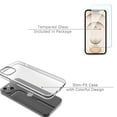 thumbnail image 3 of OneToughShield ® for iPhone 15 Plus Shockproof Phone Case, with Tempered Glass Screen Protector - Sea Turtle Beach, 3 of 4