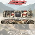 thumbnail image 5 of Yuyamidu Pug UTV Seat Cover Camo Hunting Mule Bench Seat Cover Easy Installation UTV Accessories Anti-Scratch Compatible with Kawasaki Mule 4010 4010 3010 4000 3000 3020, 5 of 7