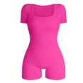 thumbnail image 4 of Shaping Underwear Women's Shapewear Bodysuit High Waist Seamless for Workout Gym Yoga Everyday Wear Full Body Body-shaping Corset(Color:Pink,Size:L), 4 of 5