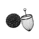 thumbnail image 2 of Comedero para pájaros de bellota, comedero para colibríes, multiusos, portátil, de resina, equipo de alimentación artesanal para parque, patio, terraz Negro, 2 of 9