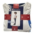 thumbnail image 5 of Champion Boy's Lightweight 2 Piece Tee & Jogger Active Set (White/Navy, 14/16), 5 of 5