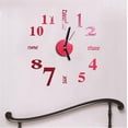 thumbnail image 4 of WXC12 3D DIY Roman Numbers Acrylic Mirror Wall Sticker Clock Home Decor Mural Decals, 4 of 4