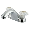 thumbnail image 2 of Kingston Brass Naples Deux Poignées 4" Robinet de Lavabo Central, 2 of 6
